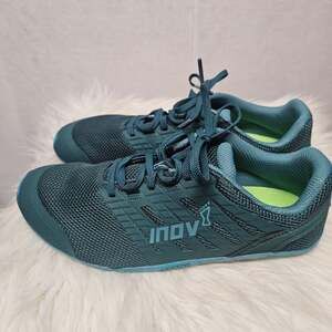 Inov-8 Bare-XF 210 V3 Minimalist Barefoot Training Shoes Teal Blue Size W 9.5